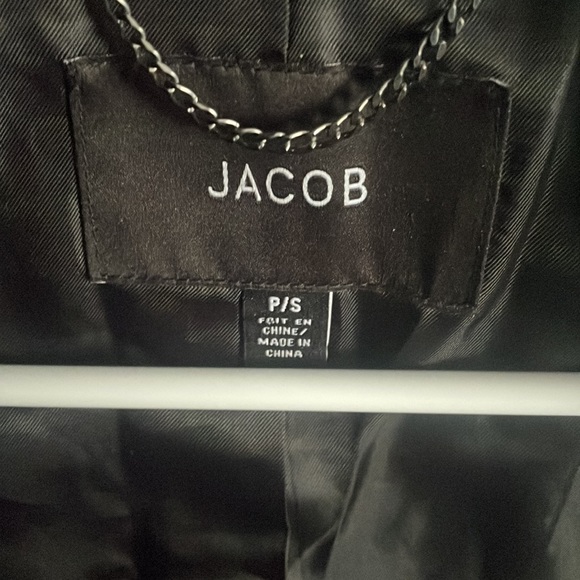 Jacob double-breasted black jacket - Picture 7 of 7